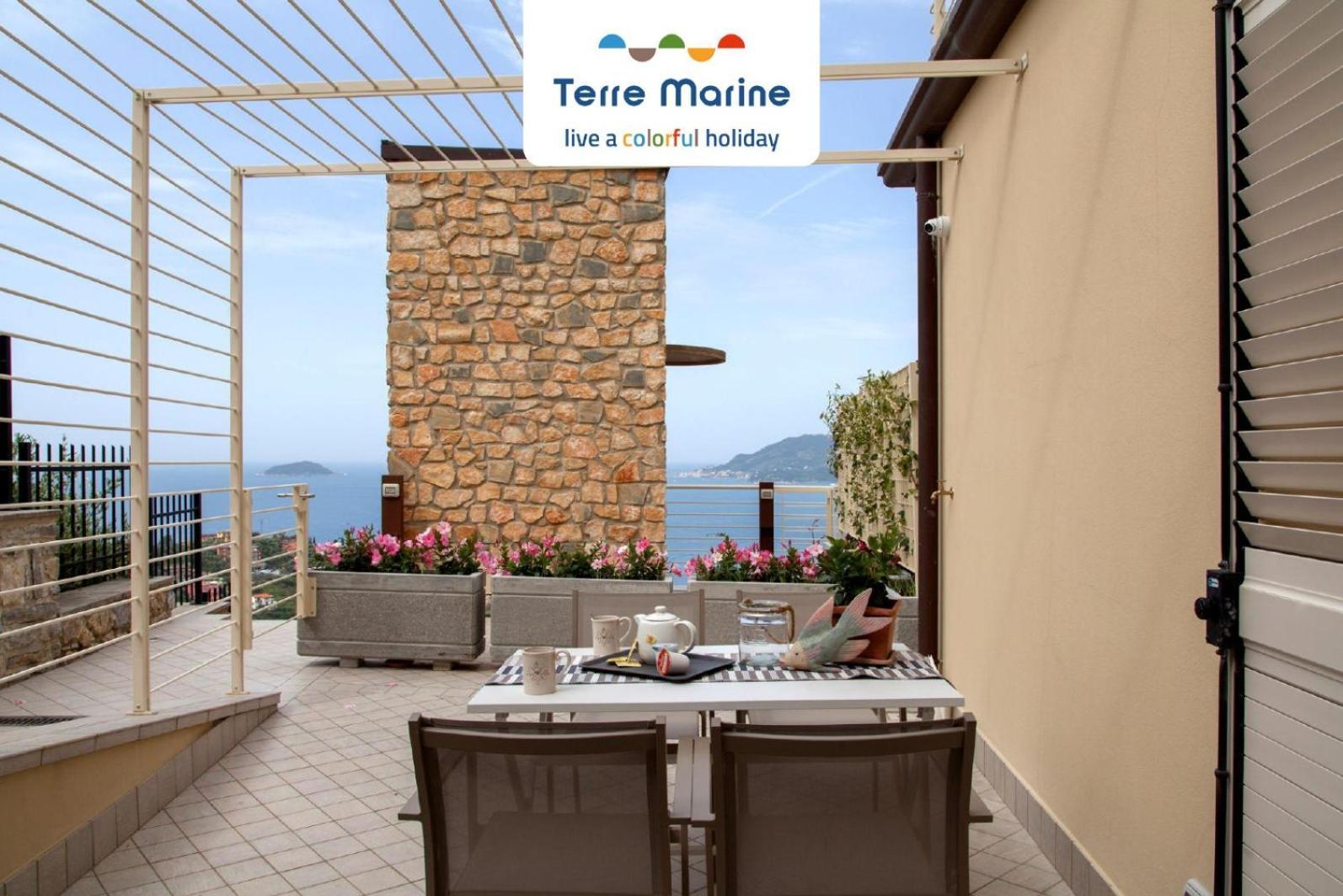 レーリチIl Tinetto, Terre Marineアパートメント エクステリア 写真